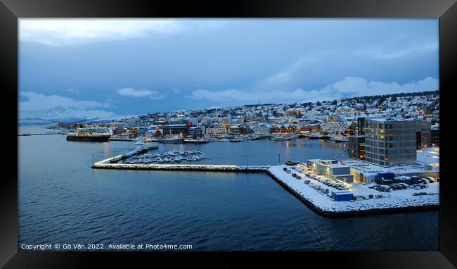 Tromso Framed Print by Gö Vān