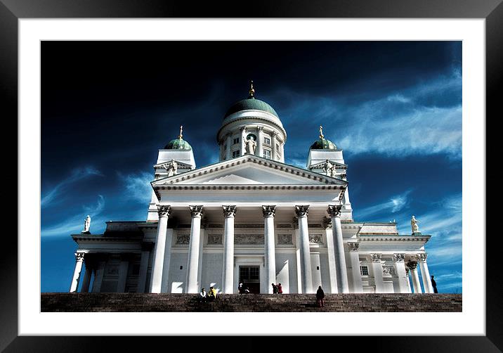  Helsinki Cathedral Framed Mounted Print by Gö Vān