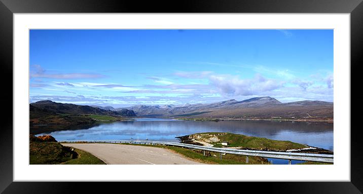 Scottish Highlands - 1 Framed Mounted Print by Gö Vān