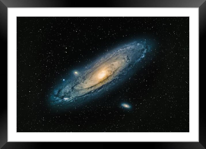 Andromeda  Framed Mounted Print by Martin Yiannoullou