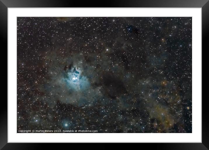 Cosmic Beauty Unveiled Framed Mounted Print by Martin Yiannoullou