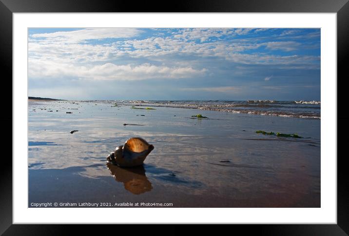 Pendine Sands Framed Mounted Print by Graham Lathbury