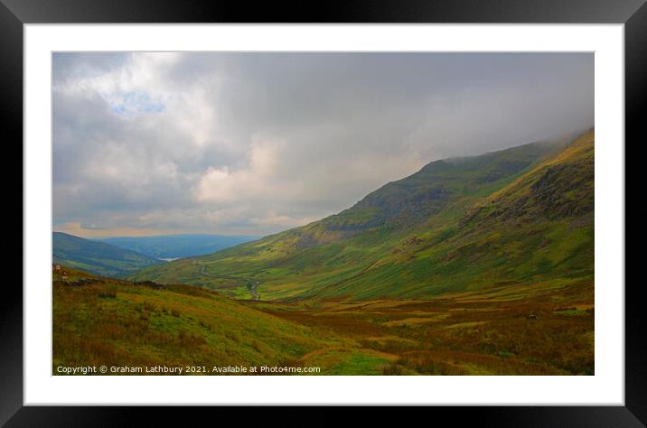 Kirkstone Pass Framed Mounted Print by Graham Lathbury