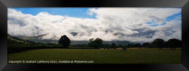 Loweswater Fells Framed Print by Graham Lathbury