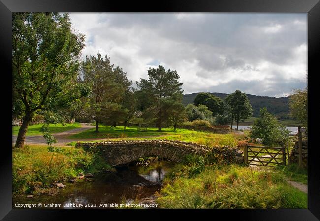 Watendlath, Lake District Framed Print by Graham Lathbury