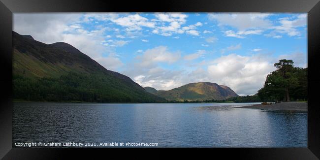 Buttermere, Lake District Framed Print by Graham Lathbury