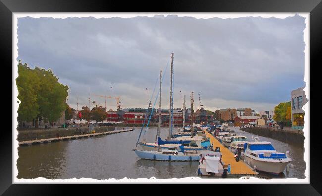 Bristol Watershed Framed Print by Graham Lathbury