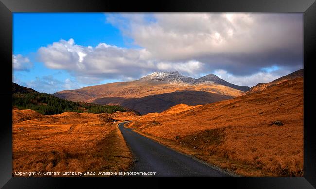 Ben More, Isle of Mull Framed Print by Graham Lathbury