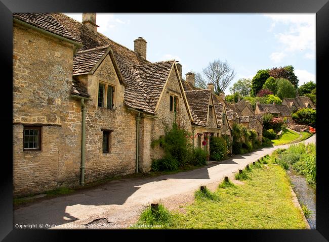 Arlington Row Framed Print by Graham Lathbury