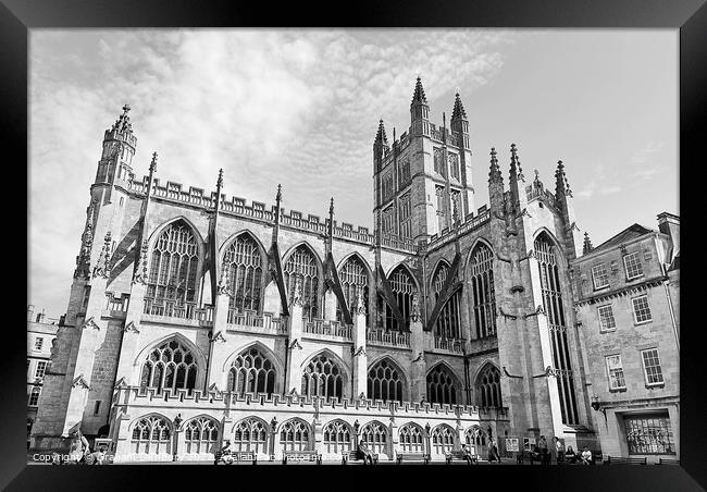 Bath Abbey Framed Print by Graham Lathbury