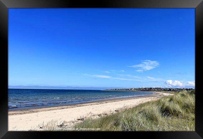 Lossiemouth Beach Framed Print by Graham Lathbury