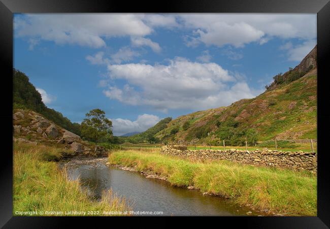 Watendlath Bridleway Framed Print by Graham Lathbury