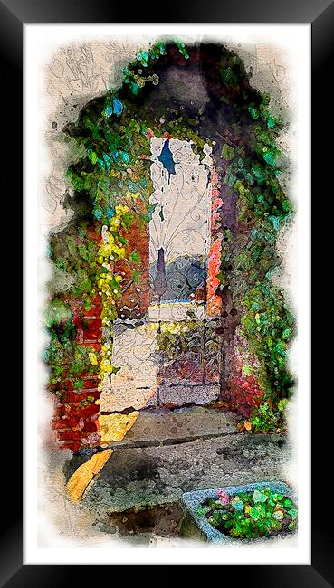 Secret Garden Framed Print by Graham Lathbury