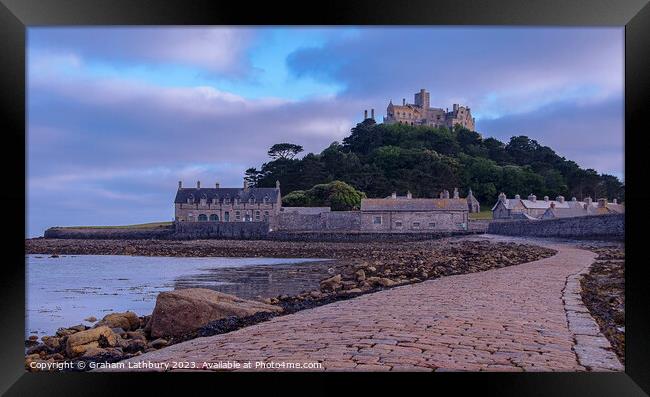 St. Michael's Mount Framed Print by Graham Lathbury