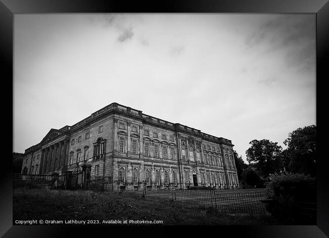 Wentworth Stately Home Framed Print by Graham Lathbury