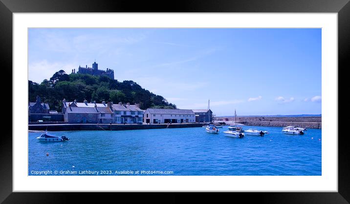 St. Michael's Mount Framed Mounted Print by Graham Lathbury