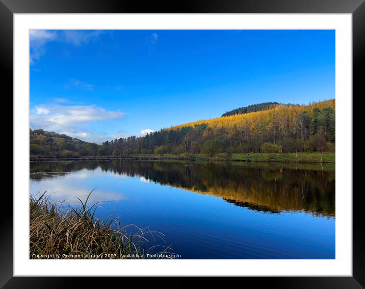 Deri Park Wales Framed Mounted Print by Graham Lathbury