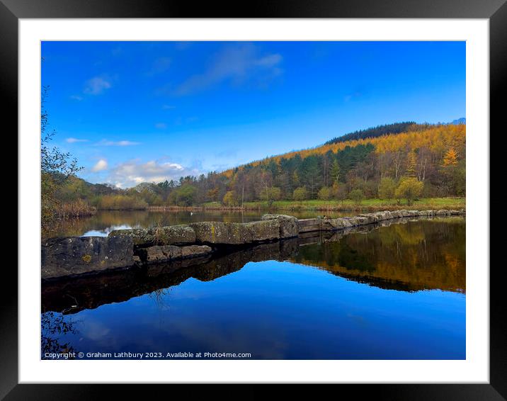Deri Park, South Wales Framed Mounted Print by Graham Lathbury