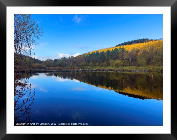 Deri Park South wales Framed Mounted Print by Graham Lathbury