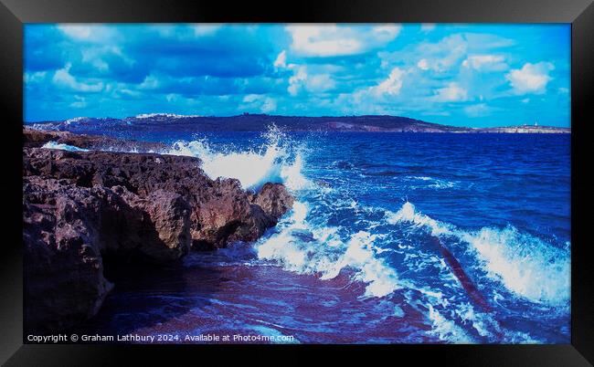 St. Paul's Bay, Malta Framed Print by Graham Lathbury