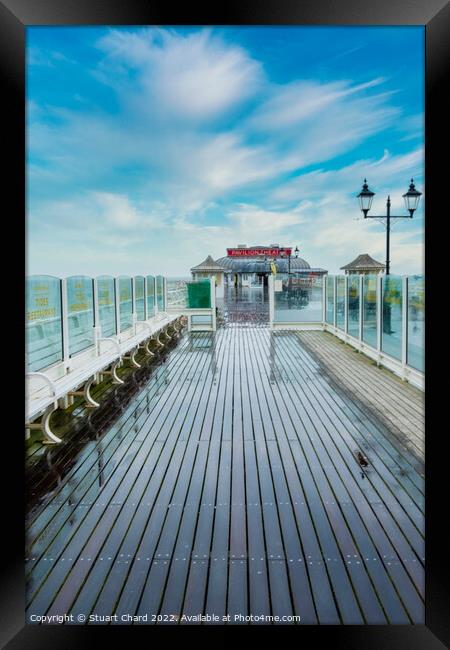 Cromer Pier, Norfolk Framed Print by Stuart Chard