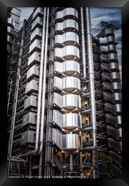 Lloyds Building London Framed Print by Stuart Chard