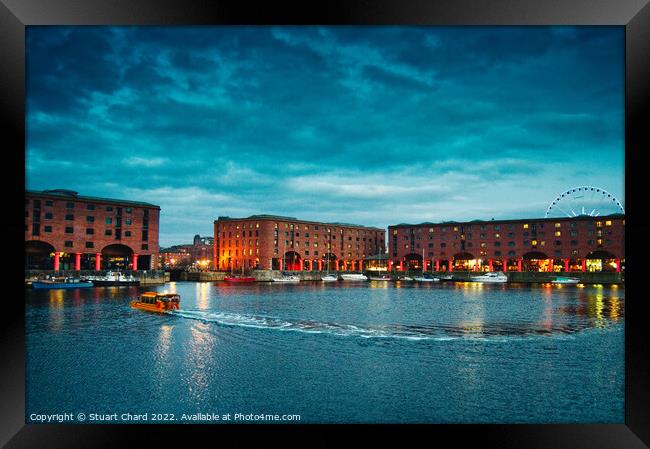 Albert Dock Liverpool Framed Print by Stuart Chard