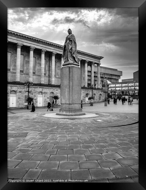 Victoria Square Birmingham Framed Print by Stuart Chard