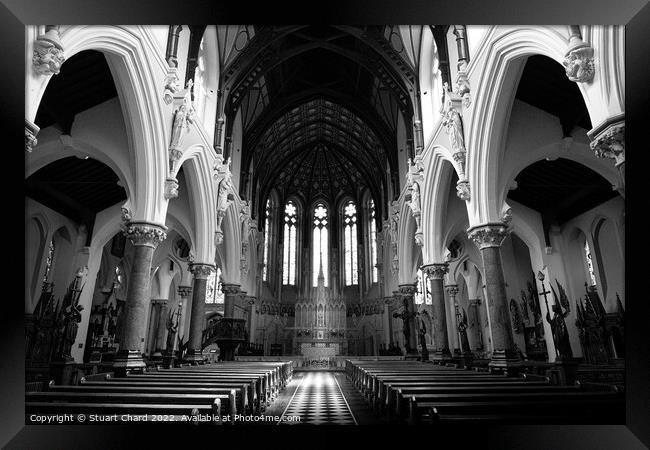 St Colman's Cathedral, Cobh, Ireland Framed Print by Stuart Chard