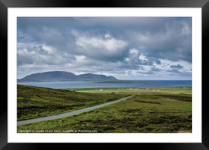 Scottish Highlands Landscape Framed Mounted Print by Stuart Chard