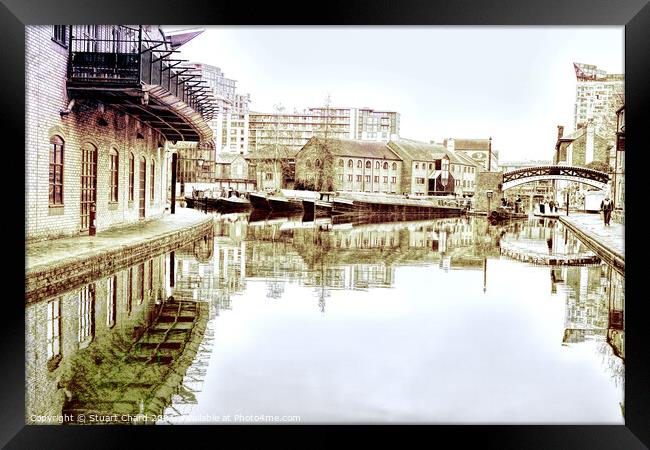Birmingham Canal Framed Print by Stuart Chard