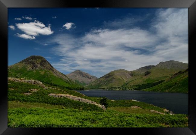 Wasdale, the Lake District Framed Print by Peter Wiseman
