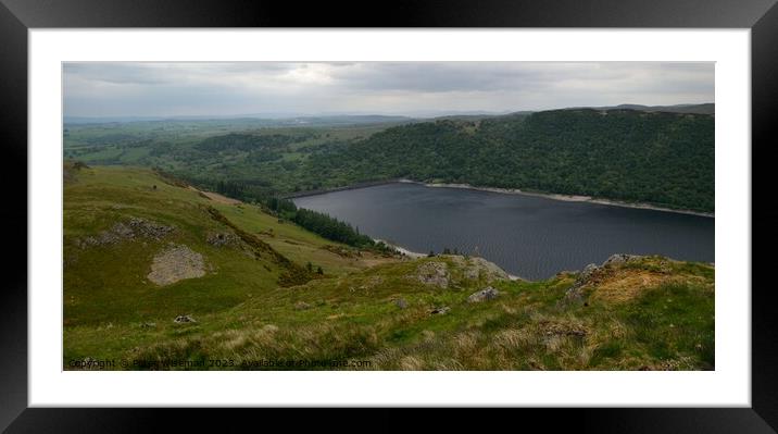 Haweswater Reservoir, the Lake District Framed Mounted Print by Peter Wiseman