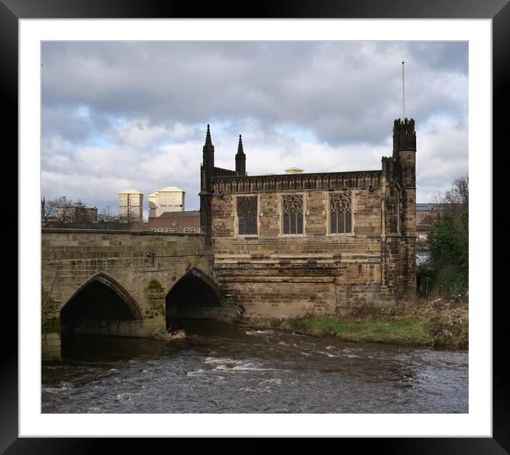 Chantry Chapel Wakefield Framed Mounted Print by Roy Hinchliffe