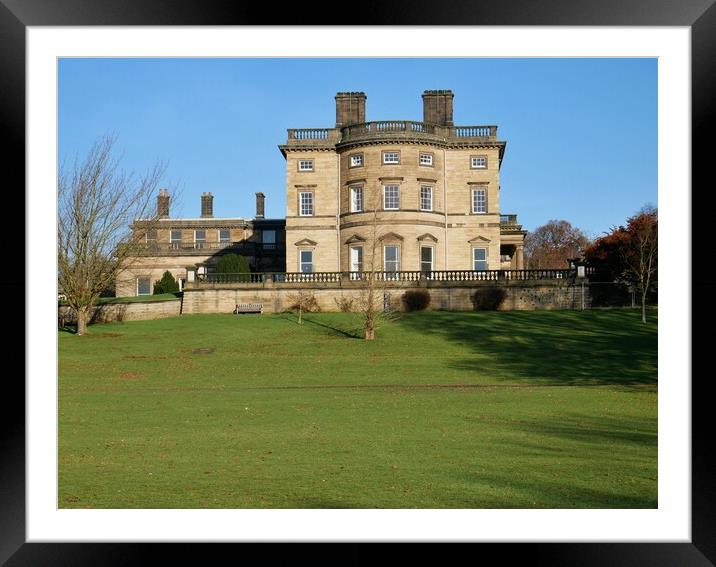 Country house Wakefield Framed Mounted Print by Roy Hinchliffe