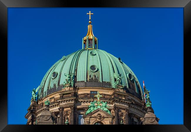 Berlin Cathedral on the Museum Island in Berlin, Germany Framed Print by Chun Ju Wu