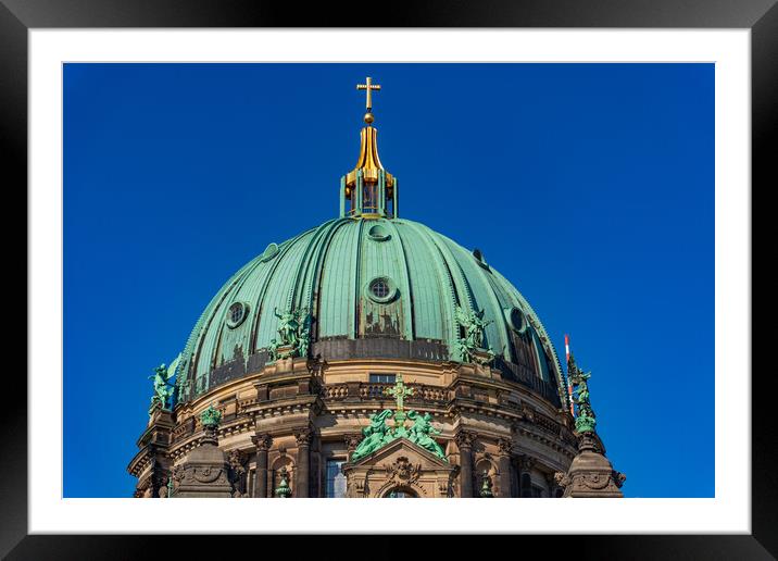 Berlin Cathedral on the Museum Island in Berlin, Germany Framed Mounted Print by Chun Ju Wu