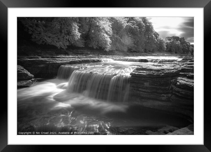 Aysgarth Falls, North Yorkshire Framed Mounted Print by Nic Croad