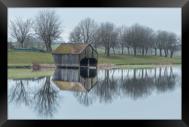 Refection's  Framed Print by christian maltby
