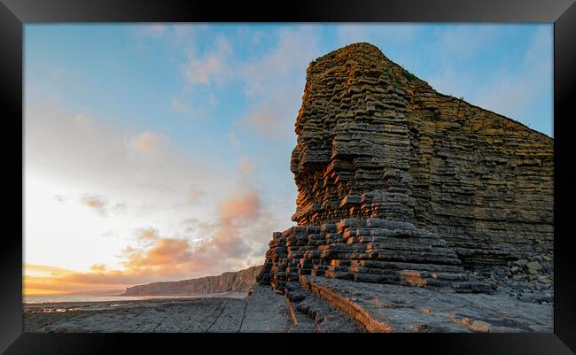 Heritage Coast, Glamorgan, Wales 1  Framed Print by Frank Farrell