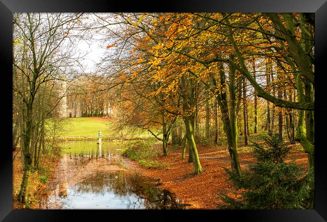 Hardwick Park Framed Print by Frank Farrell