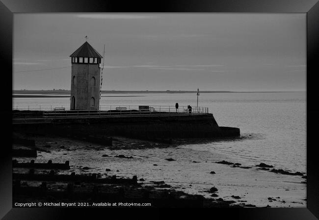 Bateman tower brightlingsea Framed Print by Michael bryant Tiptopimage