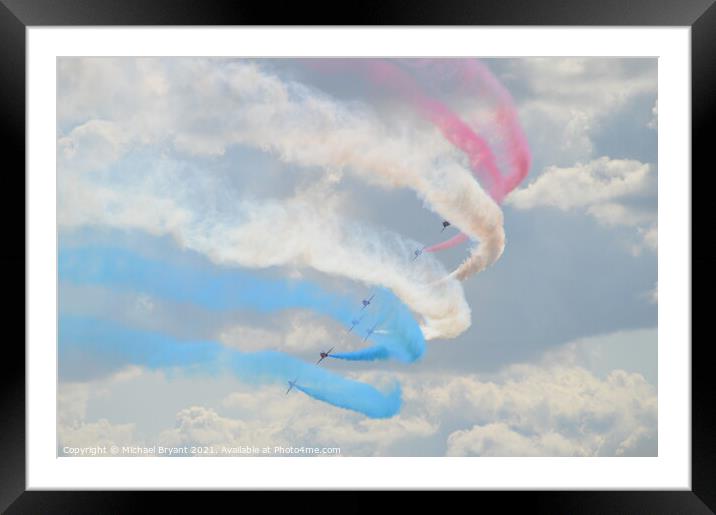  the red arrows Framed Mounted Print by Michael bryant Tiptopimage
