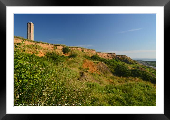 Tower at Walton on the naze Framed Mounted Print by Michael bryant Tiptopimage