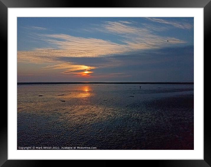 Wispy White  Framed Mounted Print by Mark Ritson