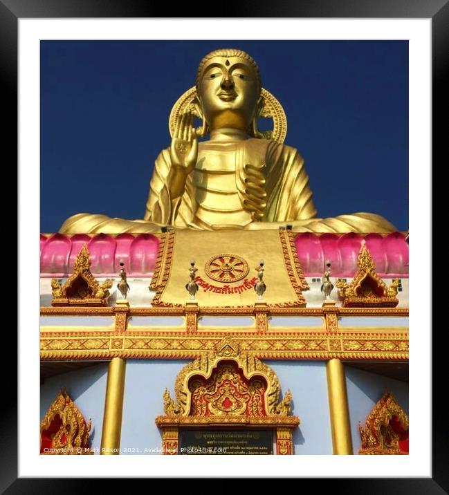 Buddhist Monument  Framed Mounted Print by Mark Ritson
