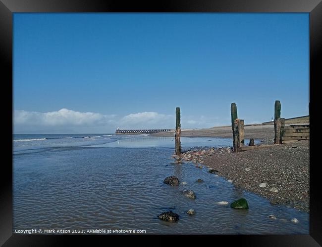 Solway Blue Framed Print by Mark Ritson