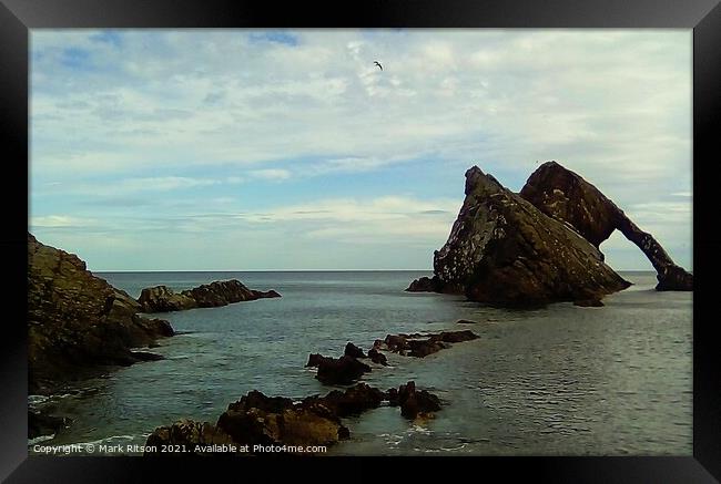The Bow Fiddle Rock Framed Print by Mark Ritson