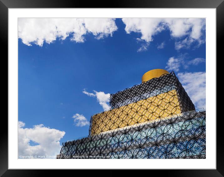 Library of Birmingham Framed Mounted Print by Mark Sunderland