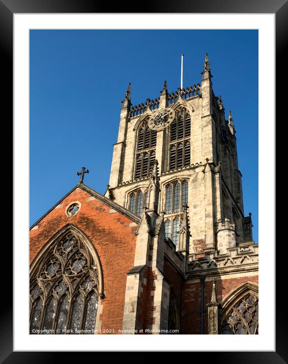 Hull Minster Framed Mounted Print by Mark Sunderland